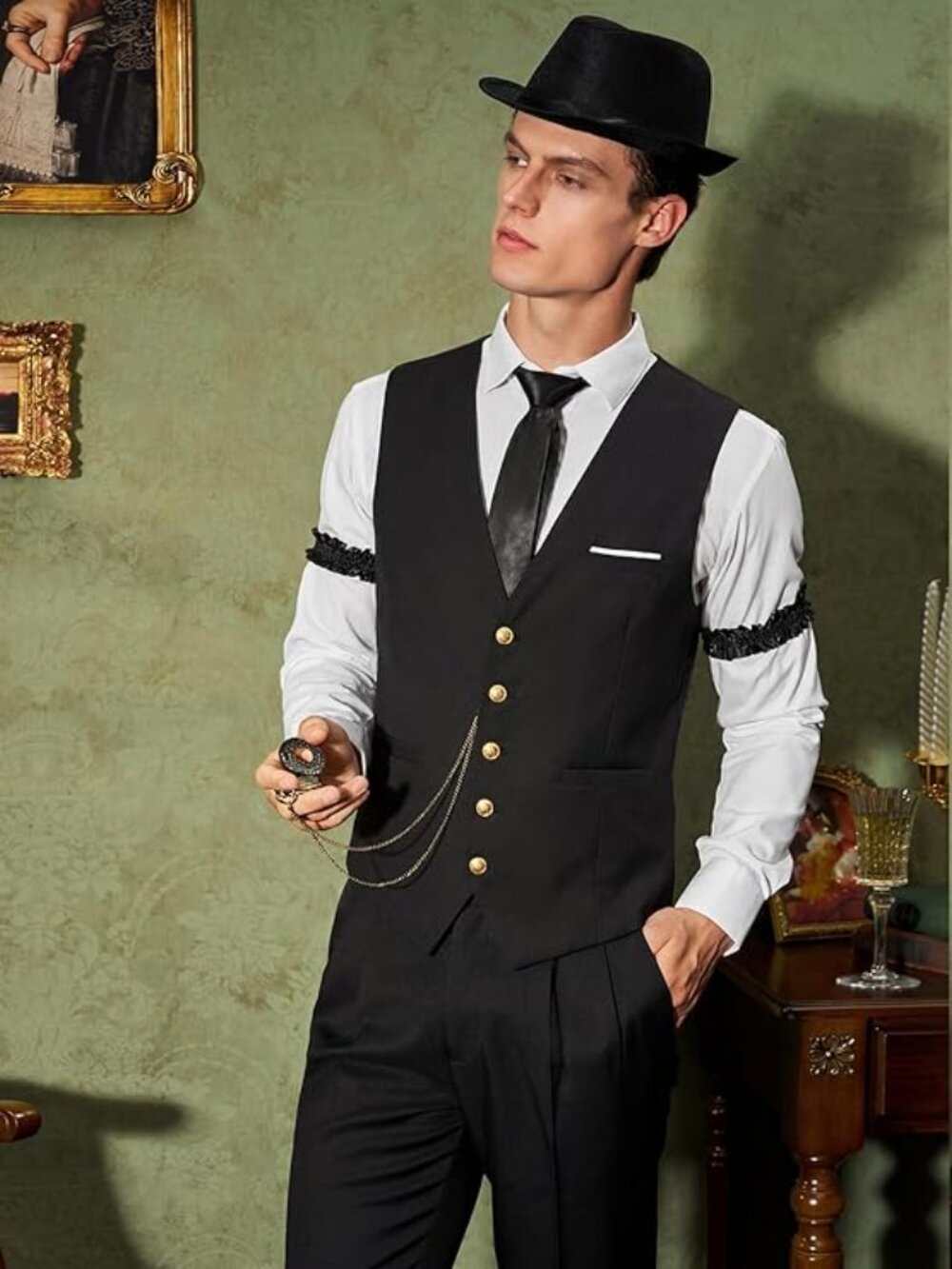 1920s Mens Costume - Picture 4 of 4
